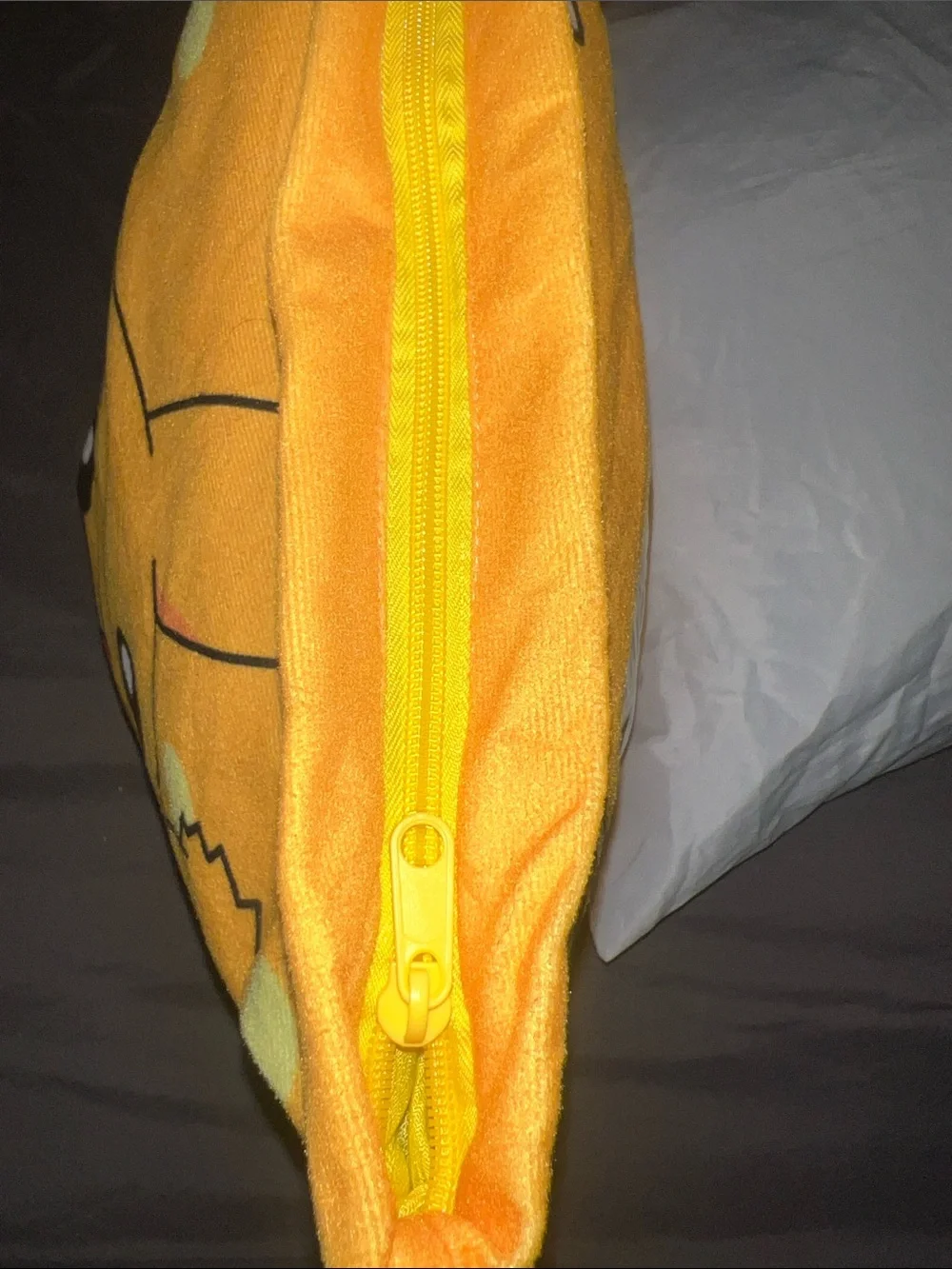 Pokemon Pikachu Zip up peek a boo pika pillow